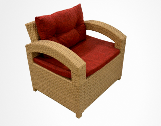 Кресло Батуми с 2 подушками